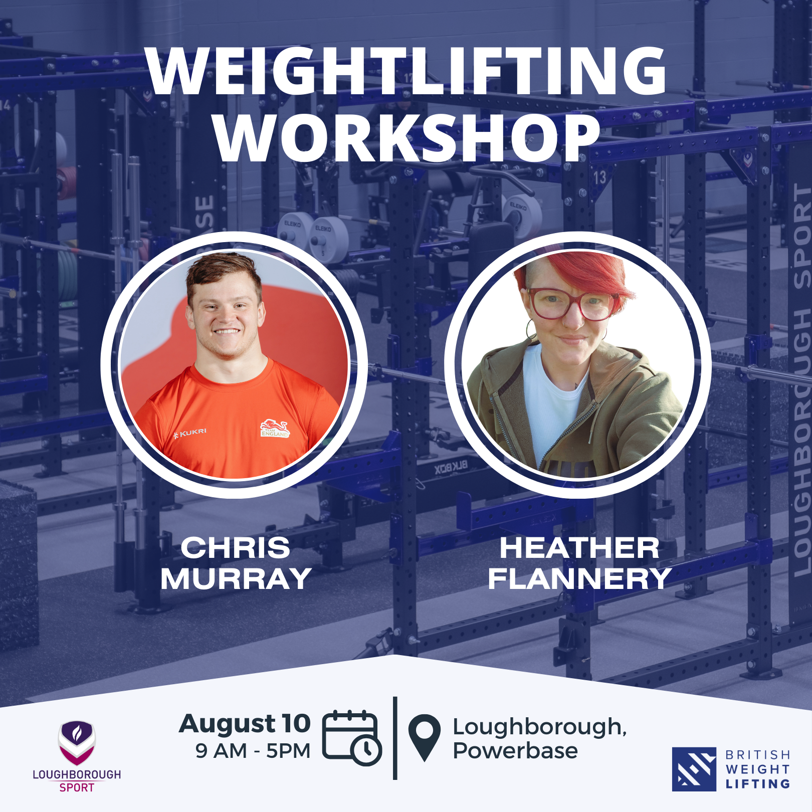 Join British Weight Lifting's Exclusive Olympic Lifting Workshops with Chris Murray 